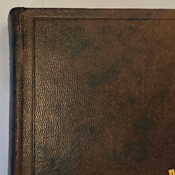 First Edition Leather Book: A History of Gold Snuff Boxes by Richard & Martin Norton