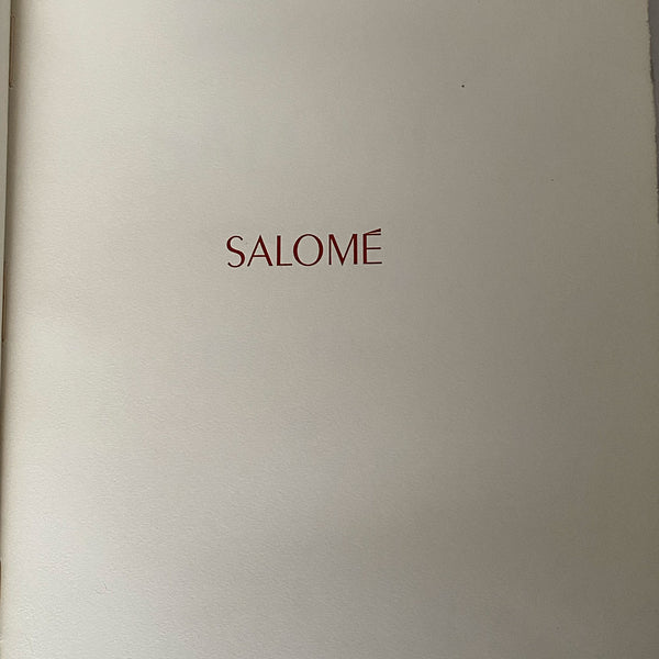 Limited Edition Signed Book: Salome by Oscar Wilde and ANDRE DERAIN, 1487/1500