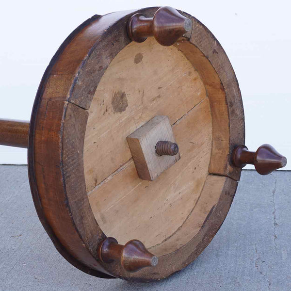 English Victorian Walnut Billiards 12-Pool Cue Floor Stand