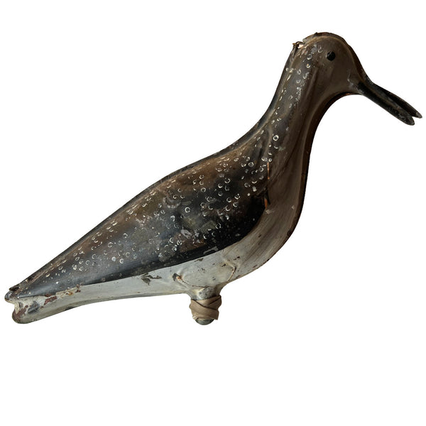 Pair American New England Painted Tin Shore Bird Decoys
