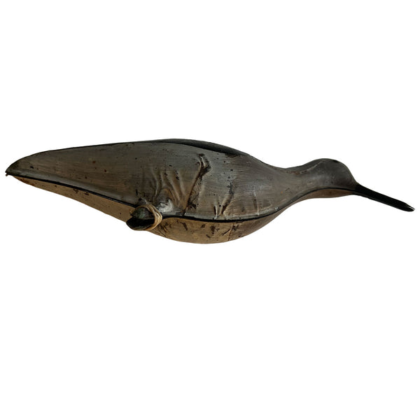 Pair American New England Painted Tin Shore Bird Decoys