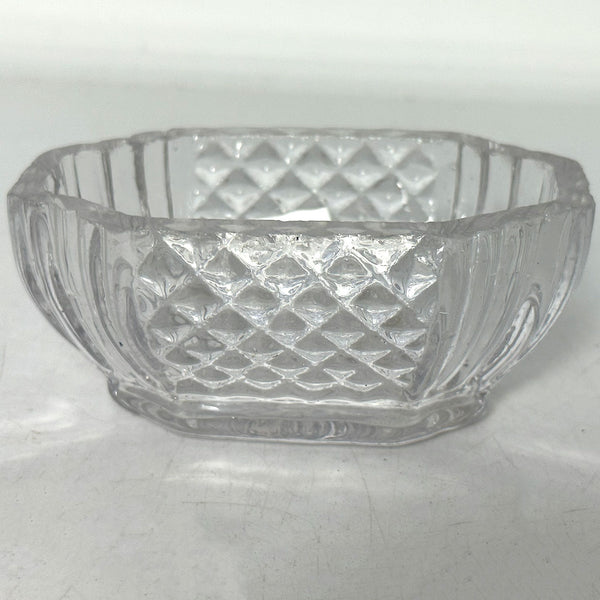 Collection of Four American Flint Glass Salt Dip Dishes