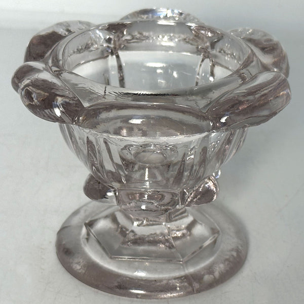 Collection of Four American Flint Glass Salt Dip Dishes