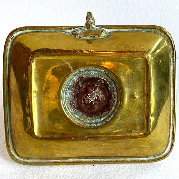 English Regency Brass Ejector Candle Chamberstick