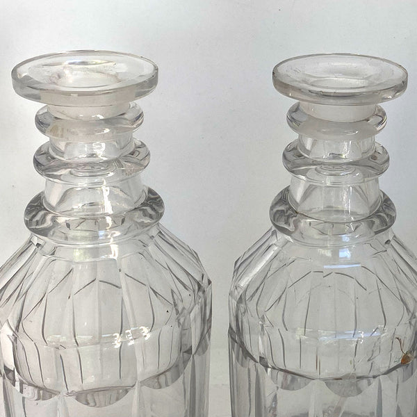 Victorian Silverplate and Cut Glass Three-Bottle Decanter Tantalus