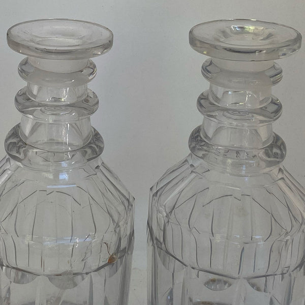 Victorian Silverplate and Cut Glass Three-Bottle Decanter Tantalus