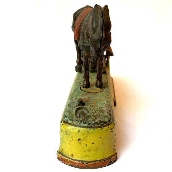 American J. & E. Stevens Painted Cast Iron I Always Did Spise a Mule Mechanical Bank