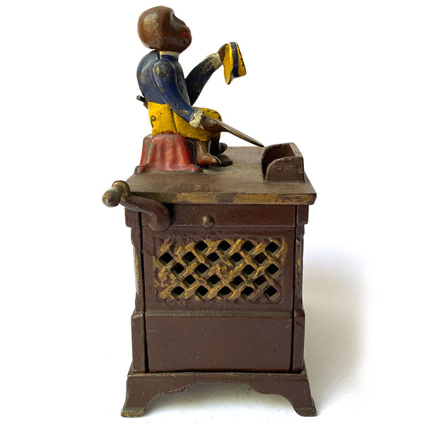 American Kyser & Rex Co. Painted Cast Iron Organ Mechanical Bank