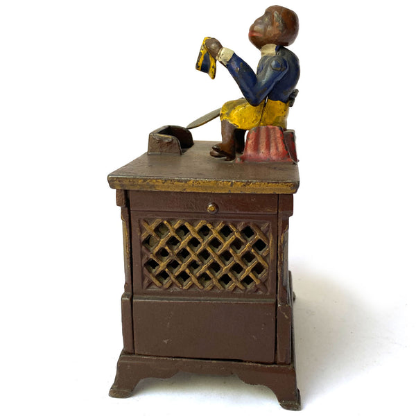 American Kyser & Rex Co. Painted Cast Iron Organ Mechanical Bank