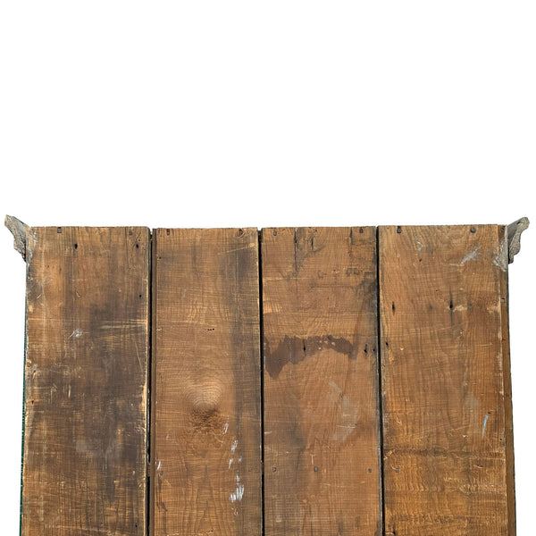 American Painted Pine One-Door Display Cupboard