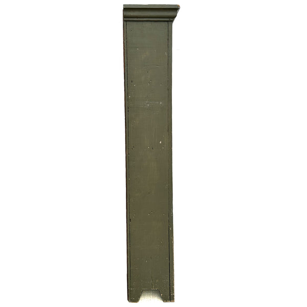 American Painted Pine One-Door Display Cupboard