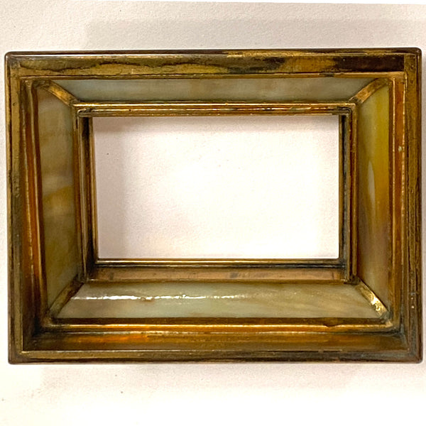 American Tiffany Studios Bronze Dore Grapevine 930 Desk Calendar Frame