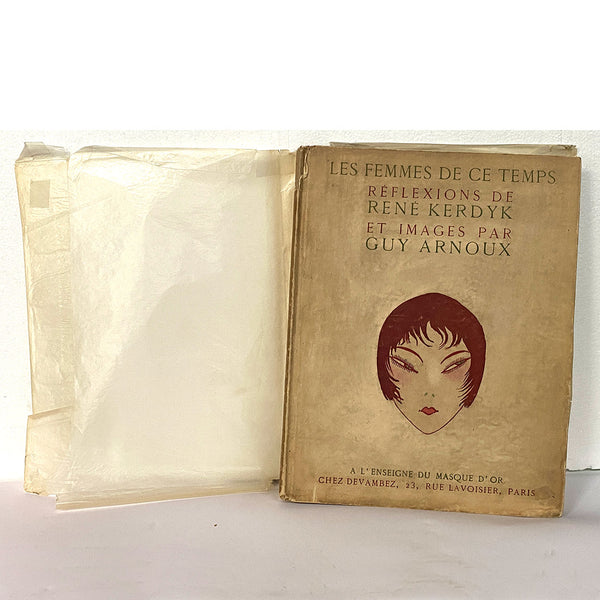 Signed 1st Edition Book: Rene Kerdyk & Guy Arnoux, Les Femmes de ce Temps, 277