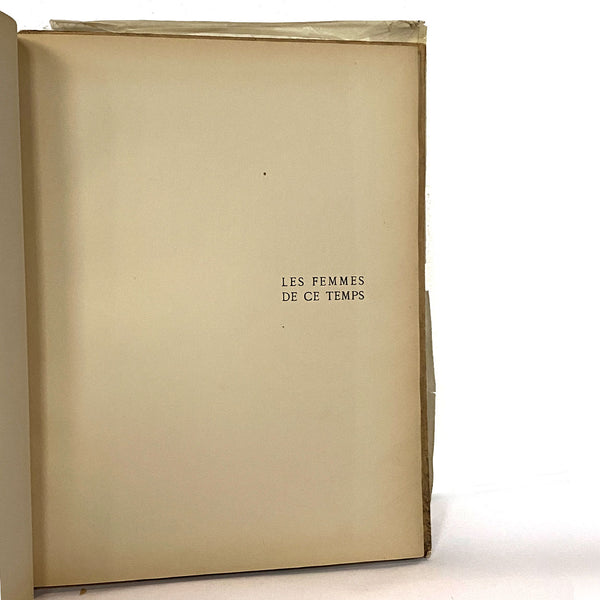 Signed 1st Edition Book: Rene Kerdyk & Guy Arnoux, Les Femmes de ce Temps, 277
