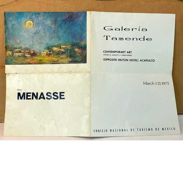 ELIANA MENASSE Pastel Landscape, Moonlit Sky