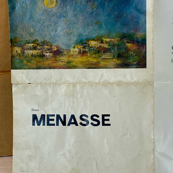 ELIANA MENASSE Pastel Landscape, Moonlit Sky