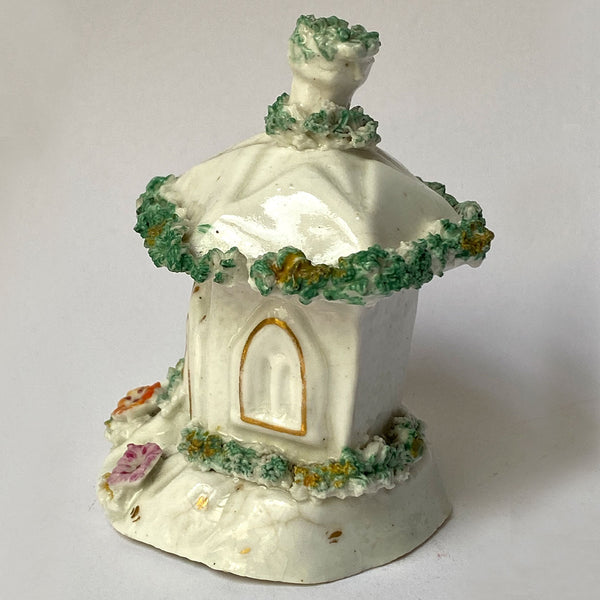 English Victorian Staffordshire Porcelain House Pastille Burner