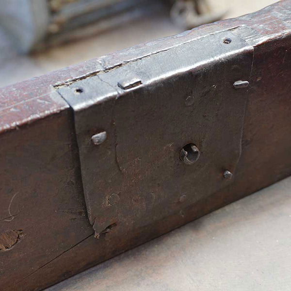 Early Spanish Baroque Chestnut Work Table