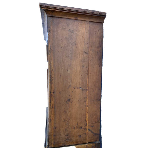 American Southern Butternut Two-Part Stepback Cabinet