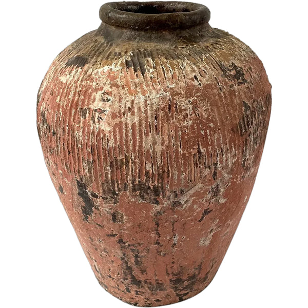 Chinese Zhejiang Pottery Mijiu (Rice Wine) Storage Jar