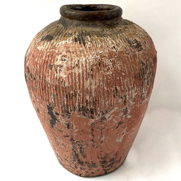 Chinese Zhejiang Pottery Mijiu (Rice Wine) Storage Jar