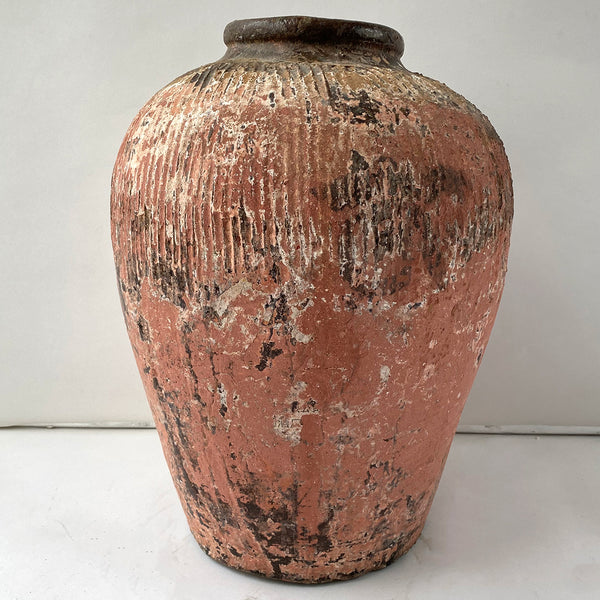 Chinese Zhejiang Pottery Mijiu (Rice Wine) Storage Jar