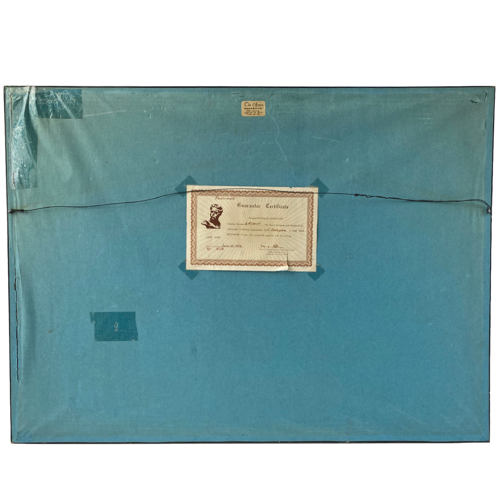 LOUIS ICART Color Drypoint and Aquatint Etching on Paper, Lady with ...