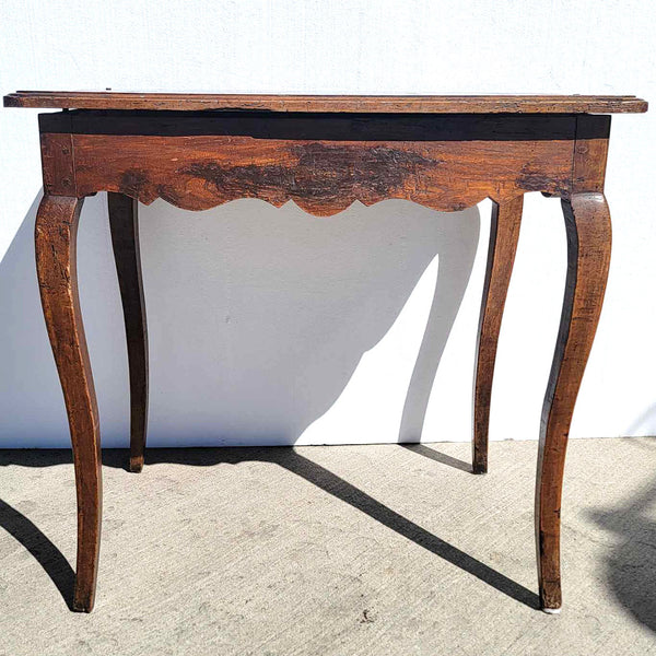 French Provincial Louis XV Period Walnut Side Table