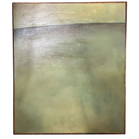 BILL McDONALD Oil on Canvas Painting, Field Landscape
