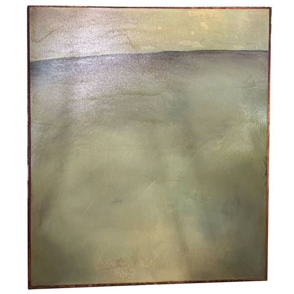 BILL McDONALD Oil on Canvas Painting, Field Landscape