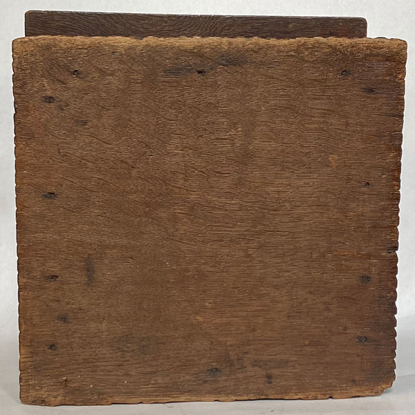 Dutch Carved Oak Foot Warmer Box