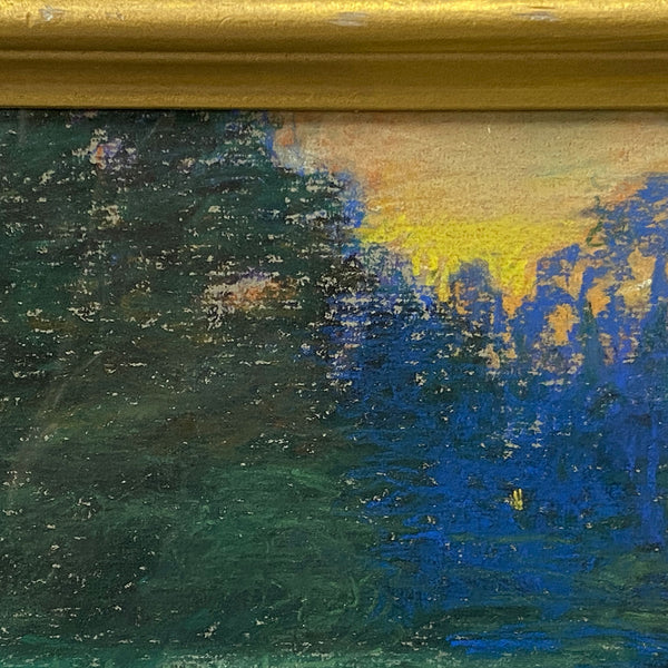 CHARLES EDWARD PROCTOR Pastel Landscape, Riverside