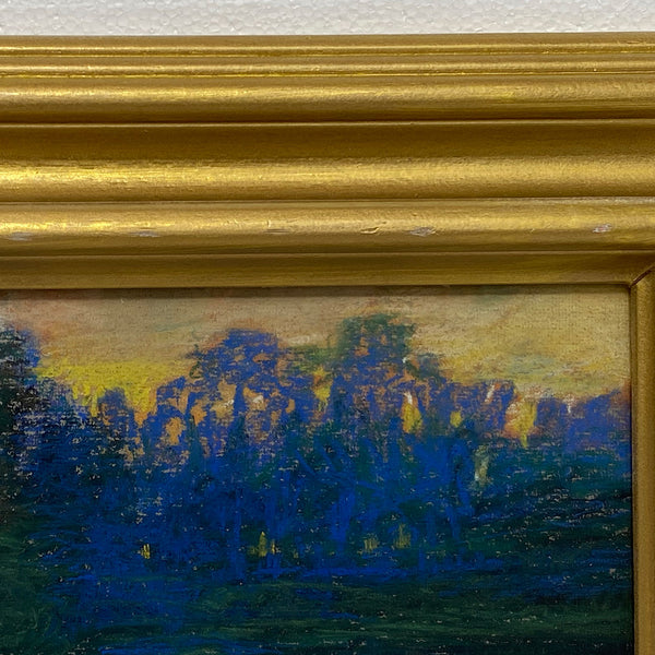 CHARLES EDWARD PROCTOR Pastel Landscape, Riverside