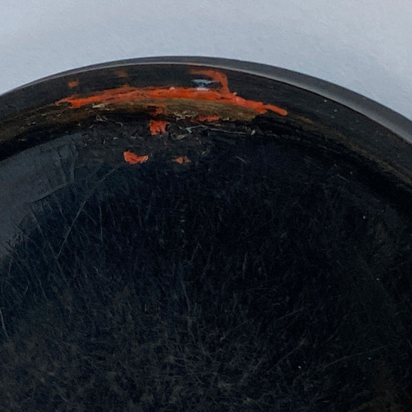 German Stobwasser-Type Lacquered Papier-Mâché Portrait Snuff Box
