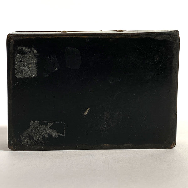 German Stobwasser Type Lacquered Papier-Mâché Snuff Box
