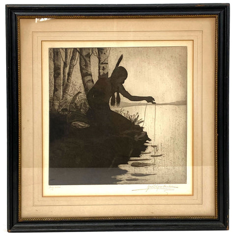 CYRIL SAUNDERS SPACKMAN Etching on Paper, Early Morn