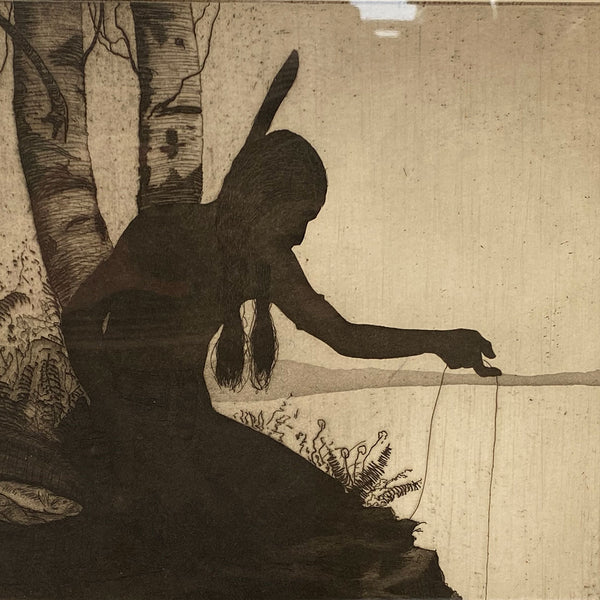 CYRIL SAUNDERS SPACKMAN Etching on Paper, Early Morn