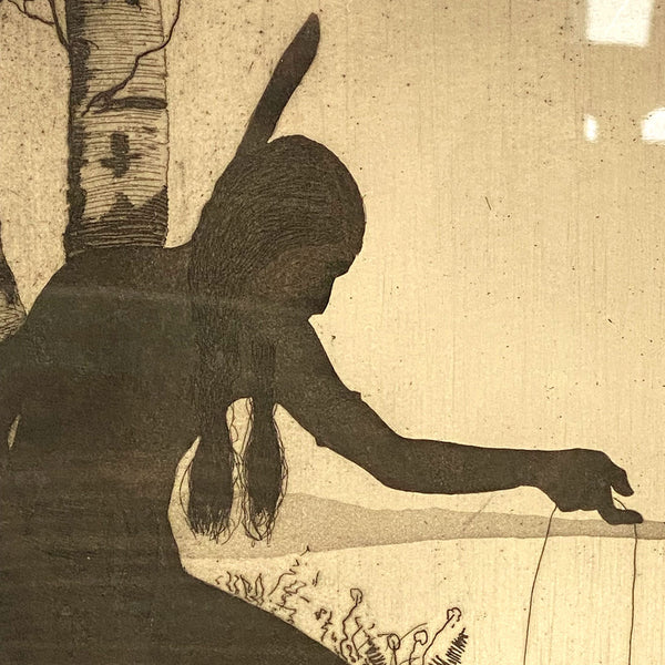 CYRIL SAUNDERS SPACKMAN Etching on Paper, Early Morn