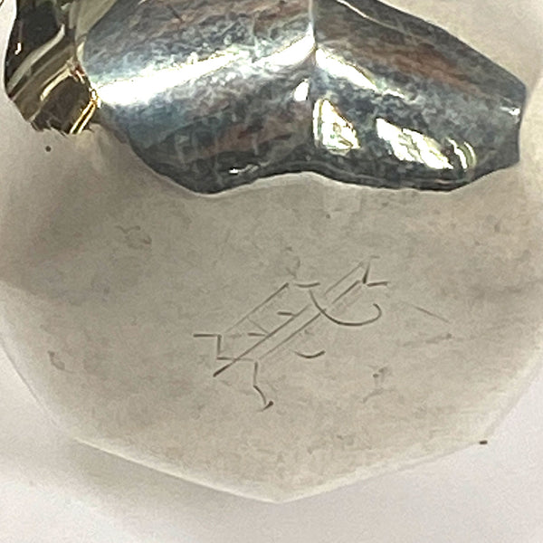 American Whiting Sterling Silver Tea Caddy