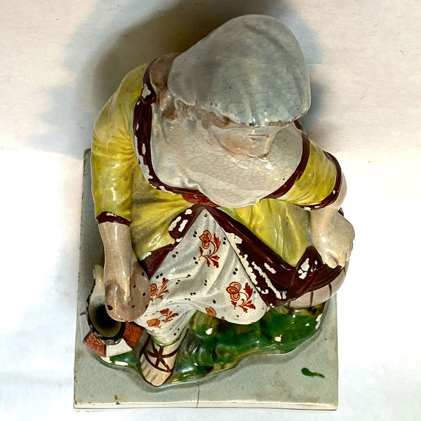 English Enoch Wood Staffordshire Pearlware Widow of Zarephath