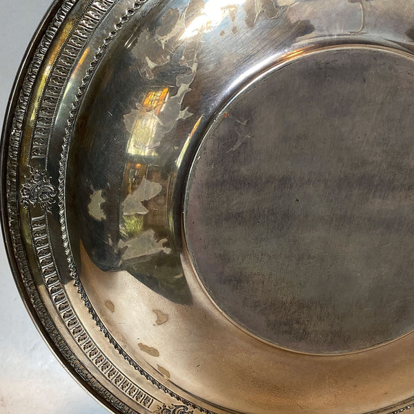 American R. Wallace & Sons Sterling Silver 4140-8 Round Serving Tray