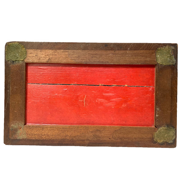 English Regency Mahogany Tea Caddy Box