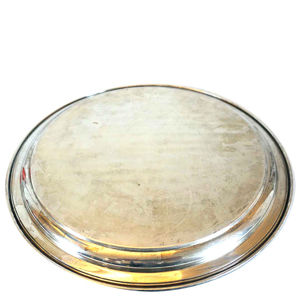Vintage American R. Wallace & Sons Sterling Silver Round Tray