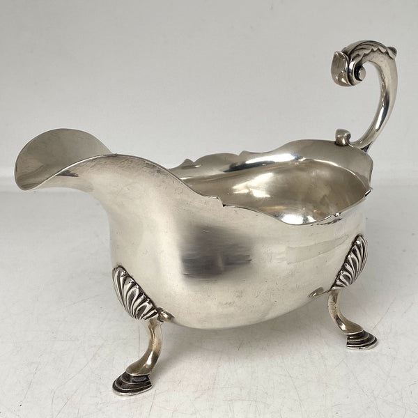 English William Skeen George III Sterling Silver Sauce Boat