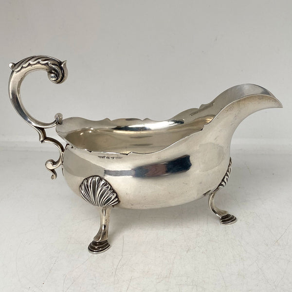 English William Skeen George III Sterling Silver Sauce Boat