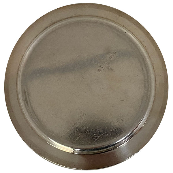 American International Silver Soldered U.P.R.R. Railway Covered Plate and Serving Bowl