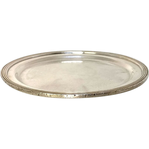 American International Silver Soldered U.P.R.R. Railway Covered Plate and Serving Bowl