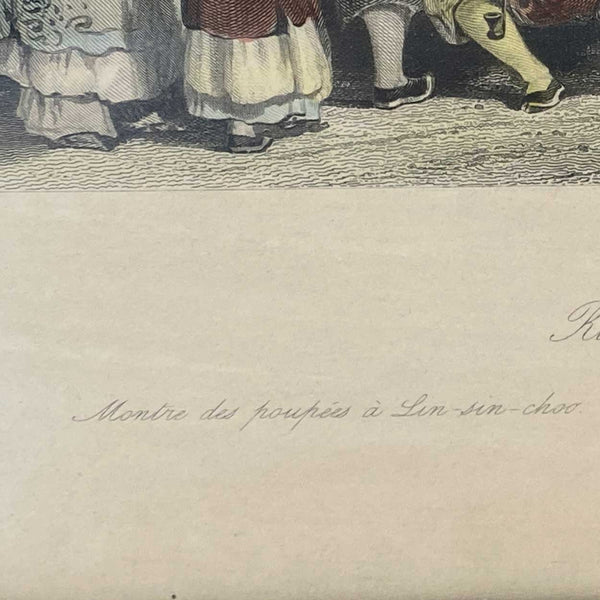 Set Four English THOMAS ALLOM Hand Colored Steel Engravings, China Views