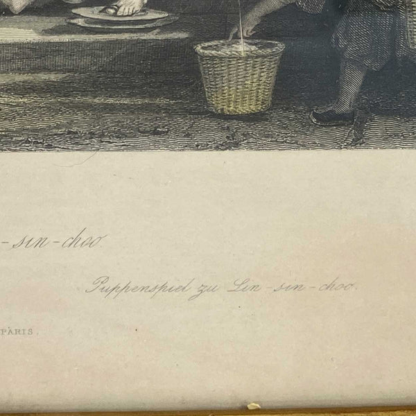 Set Four English THOMAS ALLOM Hand Colored Steel Engravings, China Views