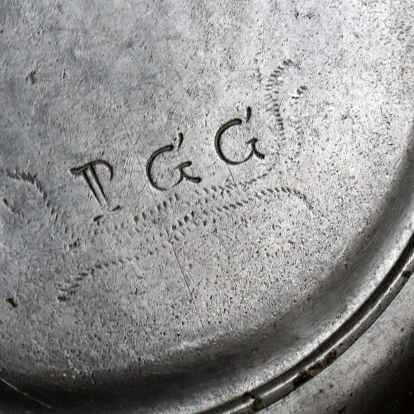 Lot 0473 | (3) Small Vintage Continental Pewter Round Wide Rim Bowls